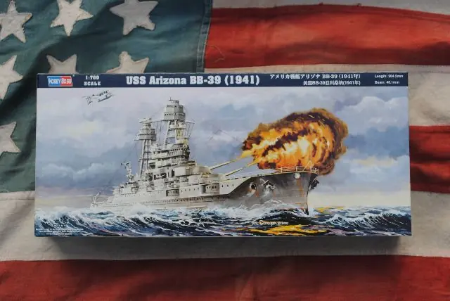 Hobby Boss 83401 BB-39 USS Arizona 1941 "Battleship US Navy" Dagaanbieding